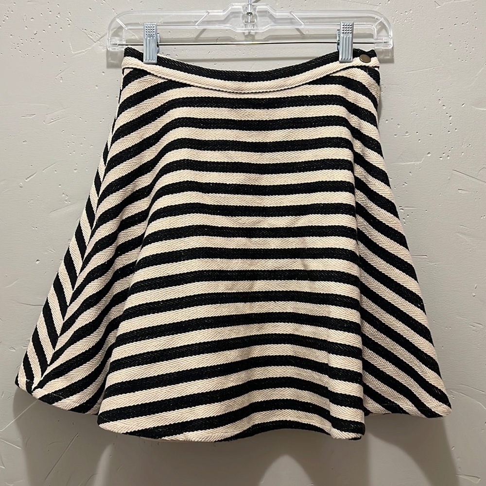Anthropologie Greylin Striped Skirt